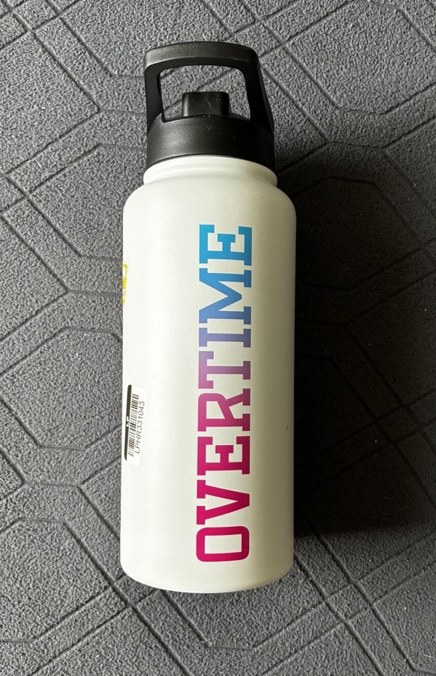 Overtime Elite 30oz Stainless Steel Pro HYDR8 Water Bottle - Vice Logo